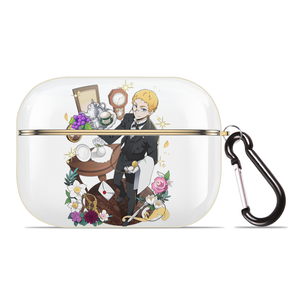 （画像用） 文豪ストレイドッグス Bungo Stray Dogs 【AirPods Pro用】ハードシェル保護ケース｜耐衝撃・防指紋・カラビナ付き商品仕様