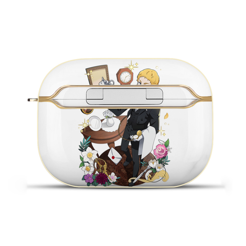（画像用） 文豪ストレイドッグス Bungo Stray Dogs 【AirPods Pro用】ハードシェル保護ケース｜耐衝撃・防指紋・カラビナ付き商品仕様