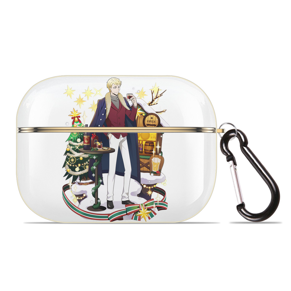 （画像用） 文豪ストレイドッグス Bungo Stray Dogs 【AirPods Pro用】ハードシェル保護ケース｜耐衝撃・防指紋・カラビナ付き商品仕様