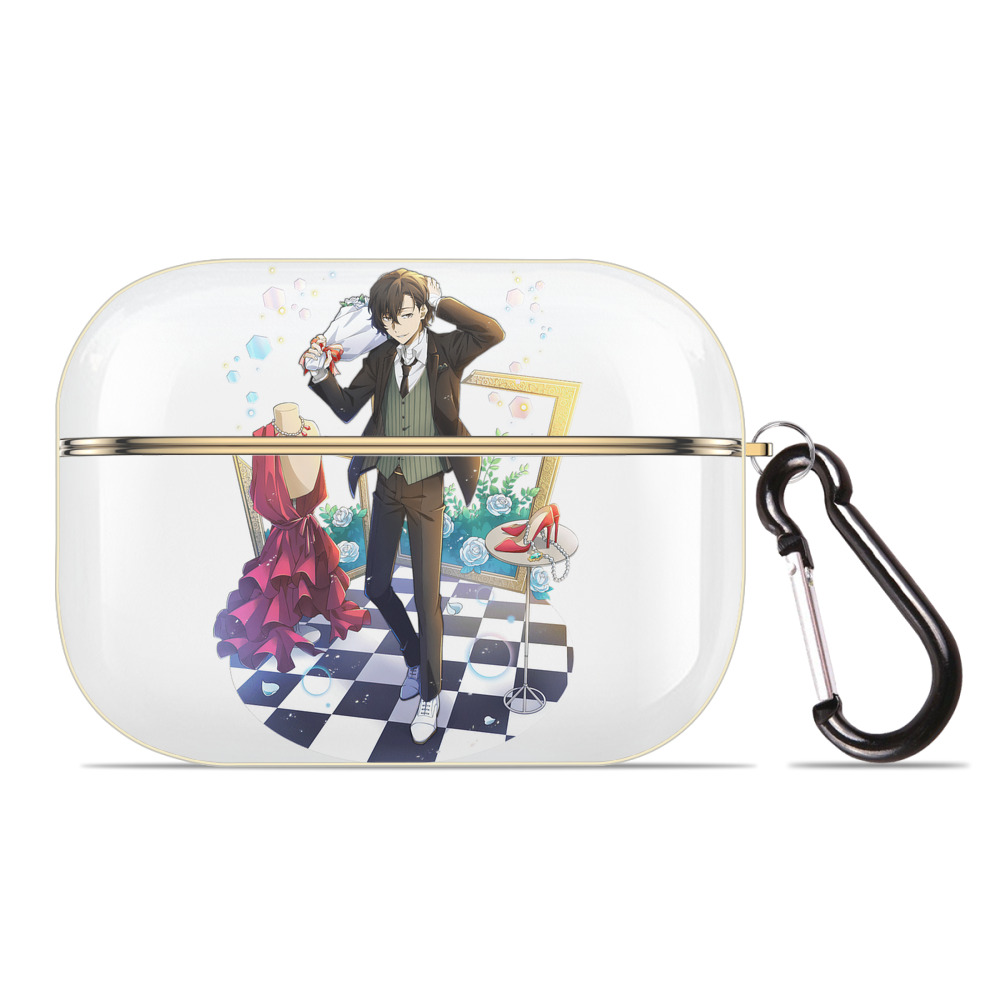 （画像用） 文豪ストレイドッグス Bungo Stray Dogs 【AirPods Pro用】ハードシェル保護ケース｜耐衝撃・防指紋・カラビナ付き商品仕様
