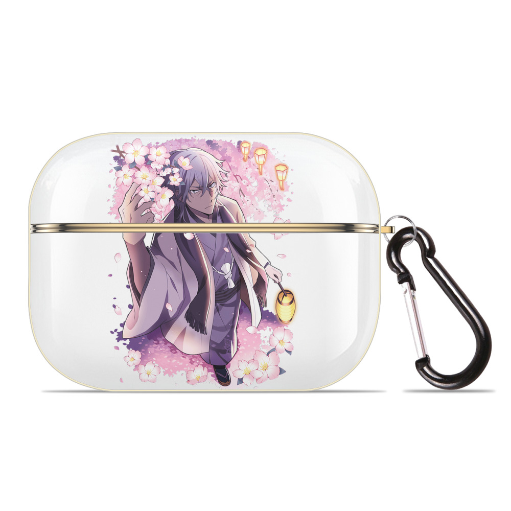 （画像用） 文豪ストレイドッグス Bungo Stray Dogs 【AirPods Pro用】ハードシェル保護ケース｜耐衝撃・防指紋・カラビナ付き商品仕様