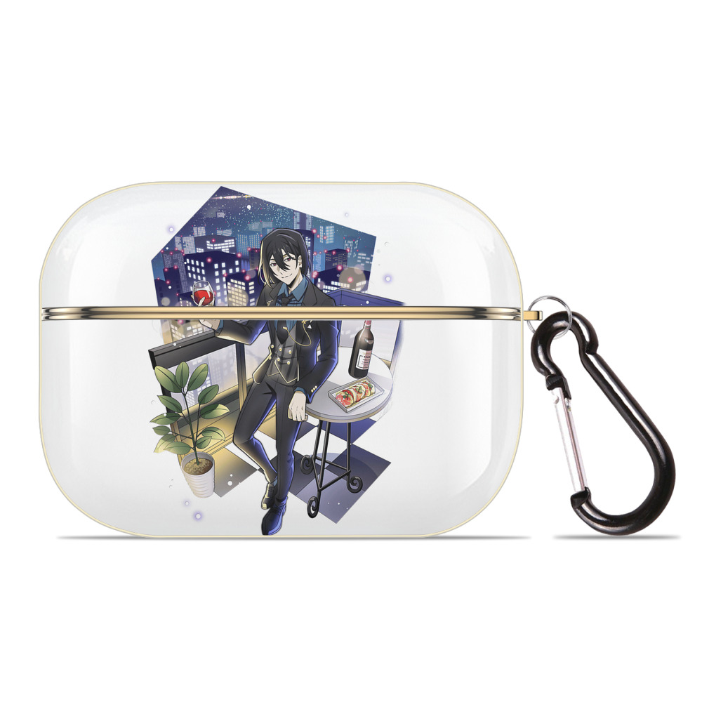 （画像用） 文豪ストレイドッグス Bungo Stray Dogs 【AirPods Pro用】ハードシェル保護ケース｜耐衝撃・防指紋・カラビナ付き商品仕様