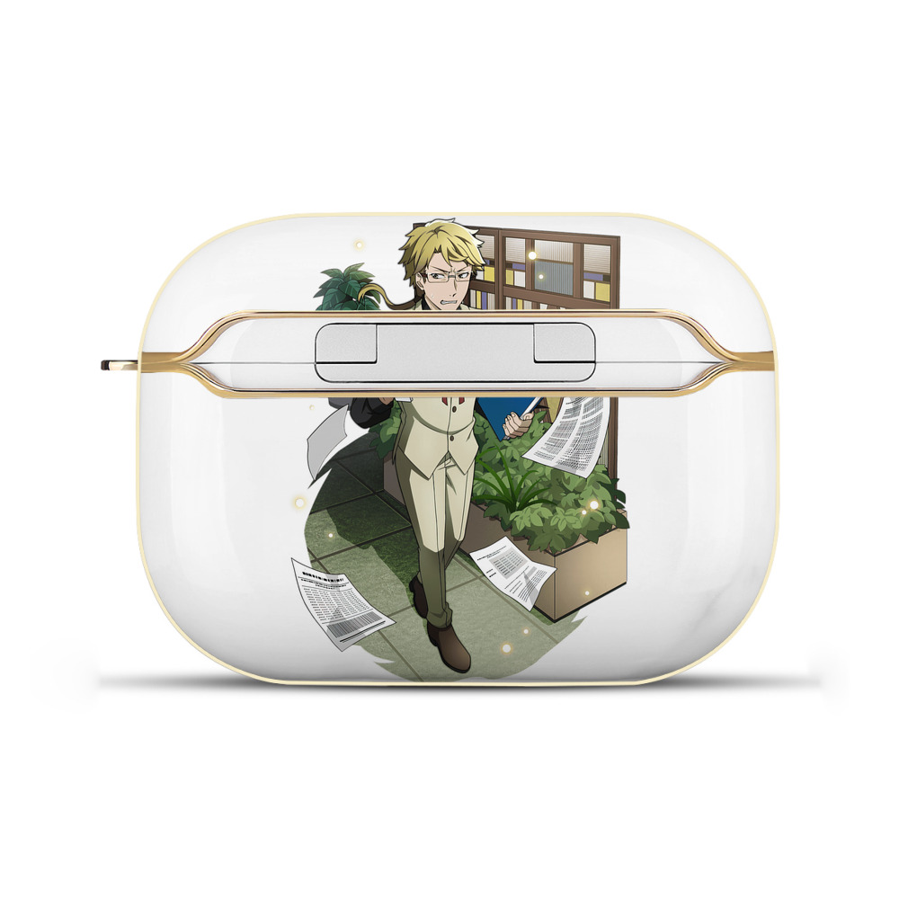 （画像用） 文豪ストレイドッグス Bungo Stray Dogs 【AirPods Pro用】ハードシェル保護ケース｜耐衝撃・防指紋・カラビナ付き商品仕様
