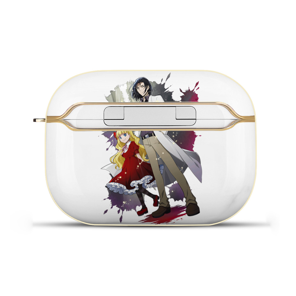 （画像用） 文豪ストレイドッグス Bungo Stray Dogs 【AirPods Pro用】ハードシェル保護ケース｜耐衝撃・防指紋・カラビナ付き商品仕様