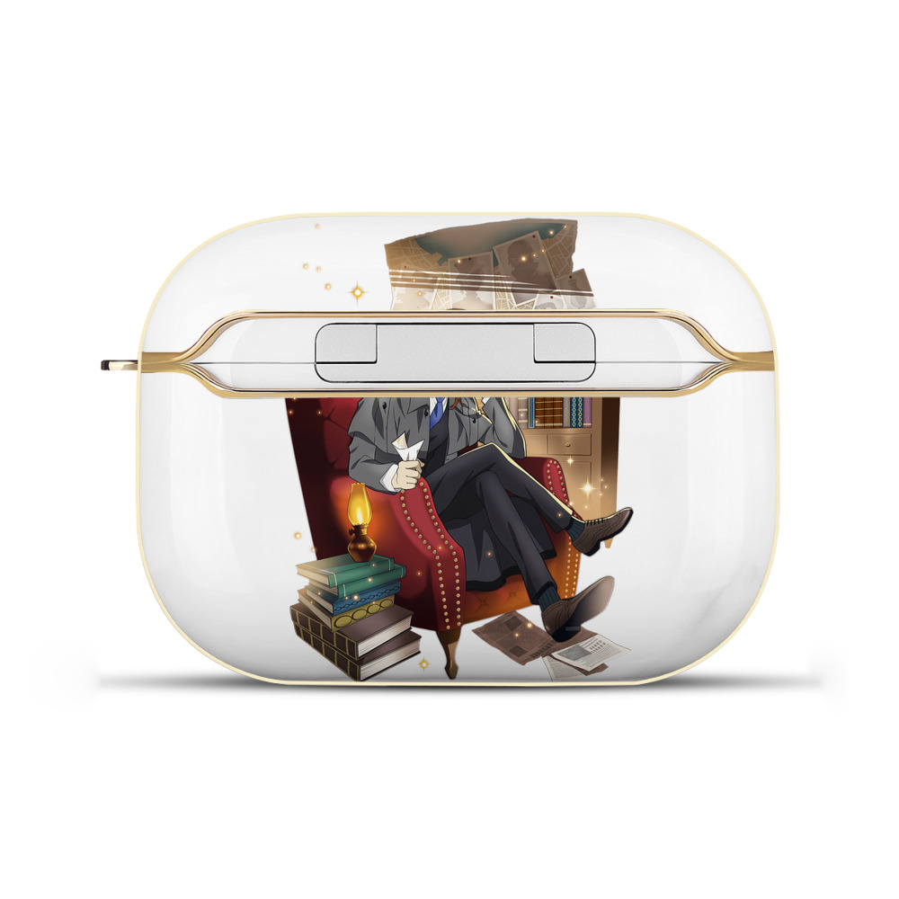 （画像用） 文豪ストレイドッグス Bungo Stray Dogs 【AirPods Pro用】ハードシェル保護ケース｜耐衝撃・防指紋・カラビナ付き商品仕様