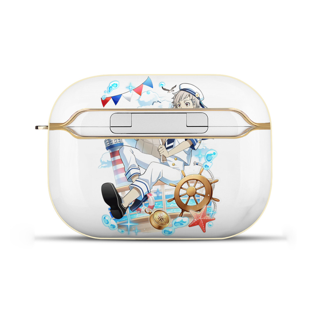 （画像用） 文豪ストレイドッグス Bungo Stray Dogs 【AirPods Pro用】ハードシェル保護ケース｜耐衝撃・防指紋・カラビナ付き商品仕様