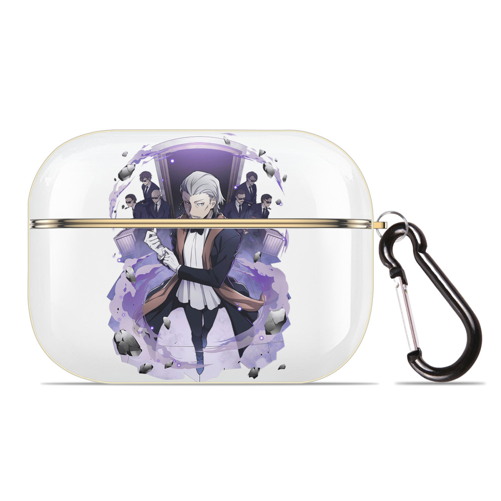 （画像用） 文豪ストレイドッグス Bungo Stray Dogs 【AirPods Pro用】ハードシェル保護ケース｜耐衝撃・防指紋・カラビナ付き商品仕様