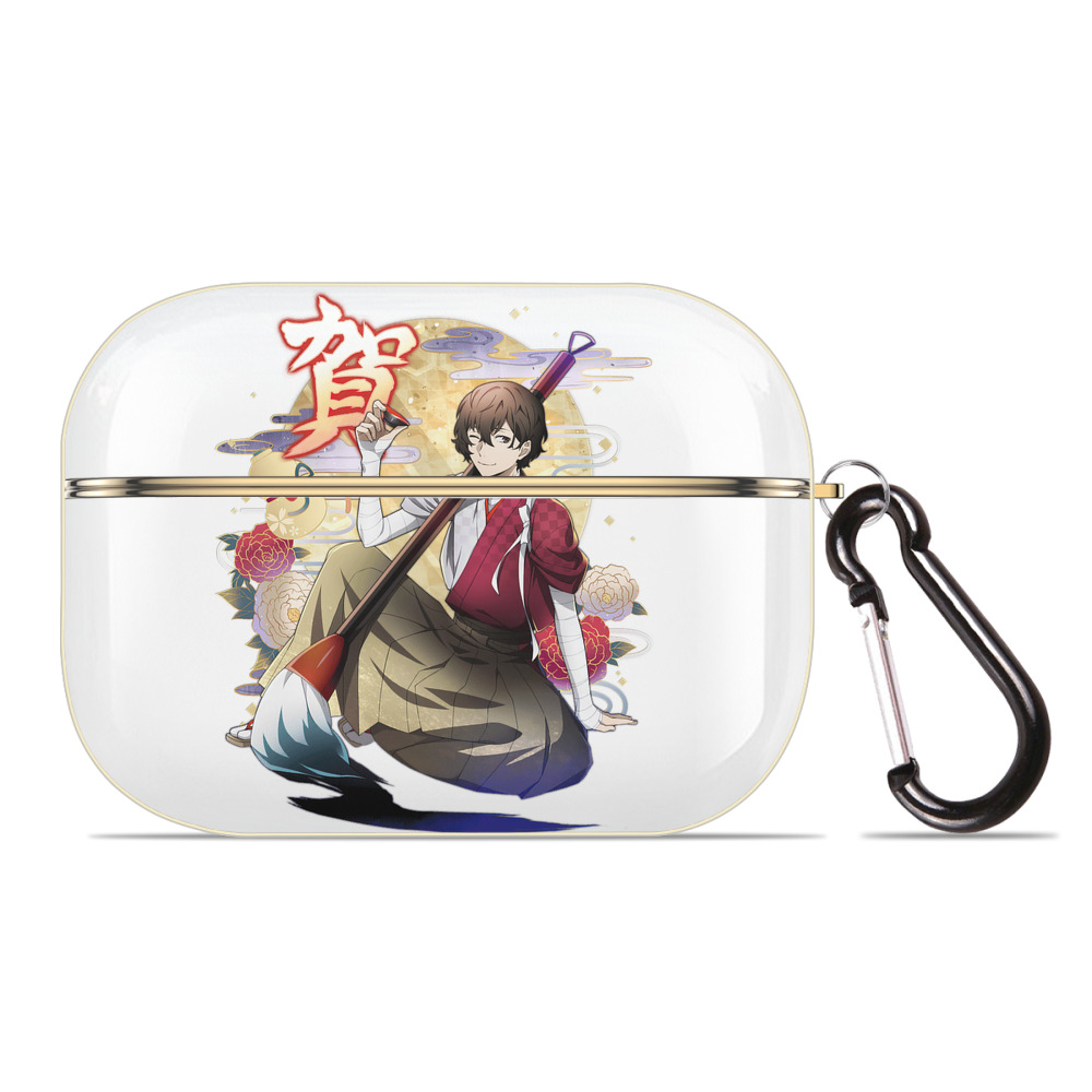 （画像用） 文豪ストレイドッグス Bungo Stray Dogs 【AirPods Pro用】ハードシェル保護ケース｜耐衝撃・防指紋・カラビナ付き商品仕様