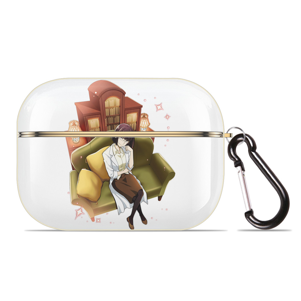 （画像用） 文豪ストレイドッグス Bungo Stray Dogs 【AirPods Pro用】ハードシェル保護ケース｜耐衝撃・防指紋・カラビナ付き商品仕様