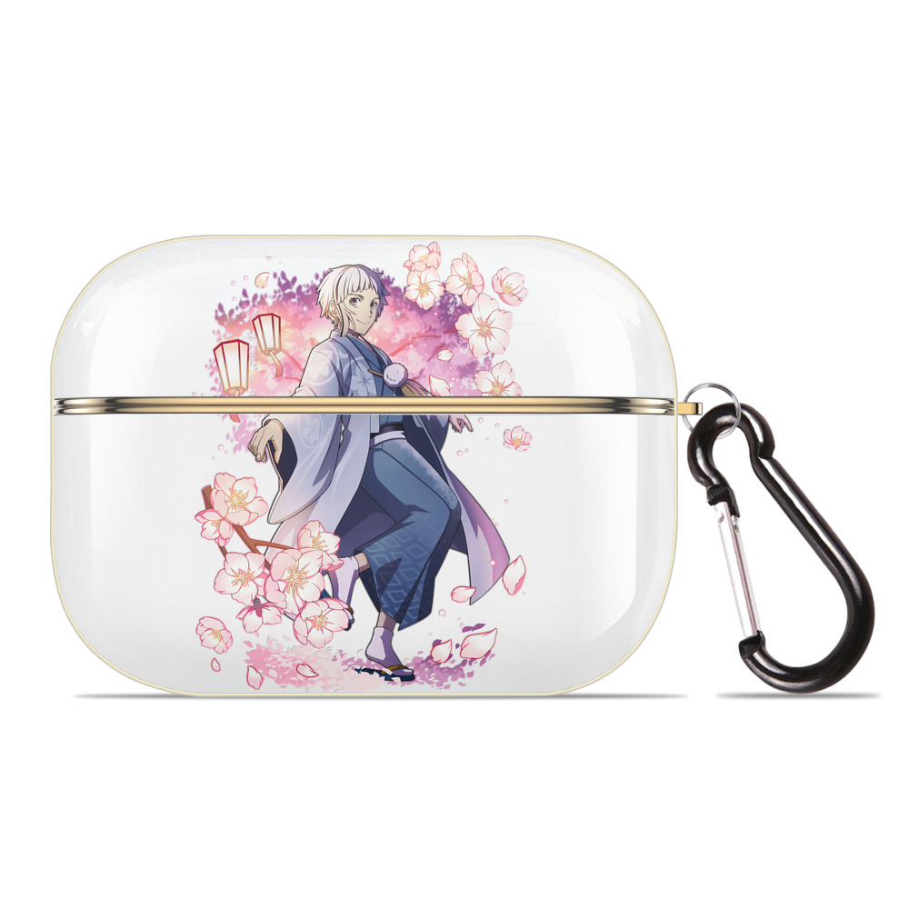 （画像用） 文豪ストレイドッグス Bungo Stray Dogs 【AirPods Pro用】ハードシェル保護ケース｜耐衝撃・防指紋・カラビナ付き商品仕様