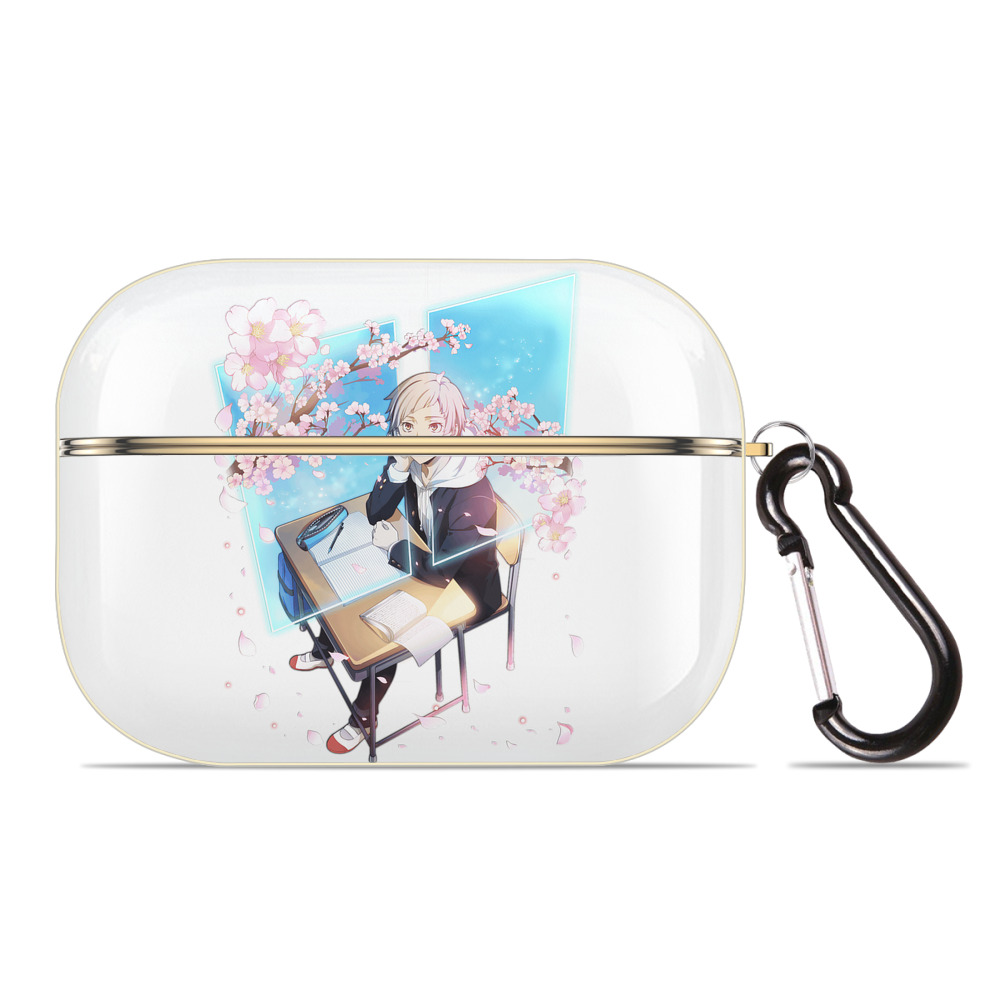 （画像用） 文豪ストレイドッグス Bungo Stray Dogs 【AirPods Pro用】ハードシェル保護ケース｜耐衝撃・防指紋・カラビナ付き商品仕様