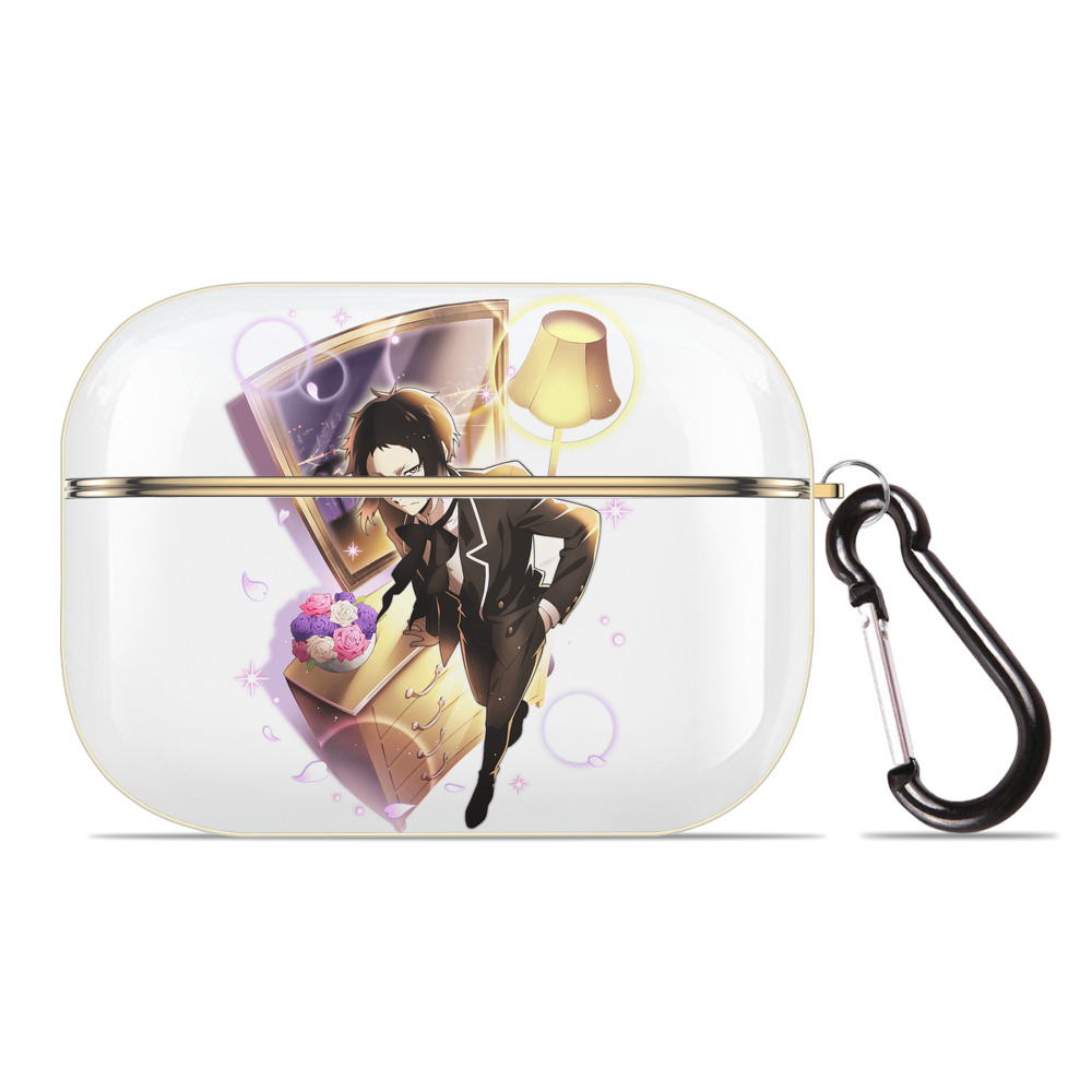 （画像用） 文豪ストレイドッグス Bungo Stray Dogs 【AirPods Pro用】ハードシェル保護ケース｜耐衝撃・防指紋・カラビナ付き商品仕様
