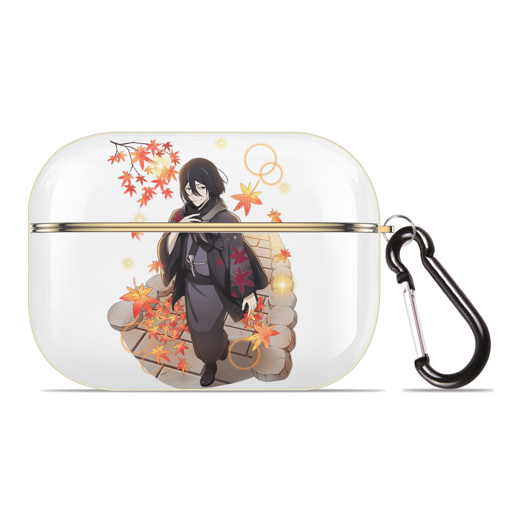 （画像用） 文豪ストレイドッグス Bungo Stray Dogs 【AirPods Pro用】ハードシェル保護ケース｜耐衝撃・防指紋・カラビナ付き商品仕様