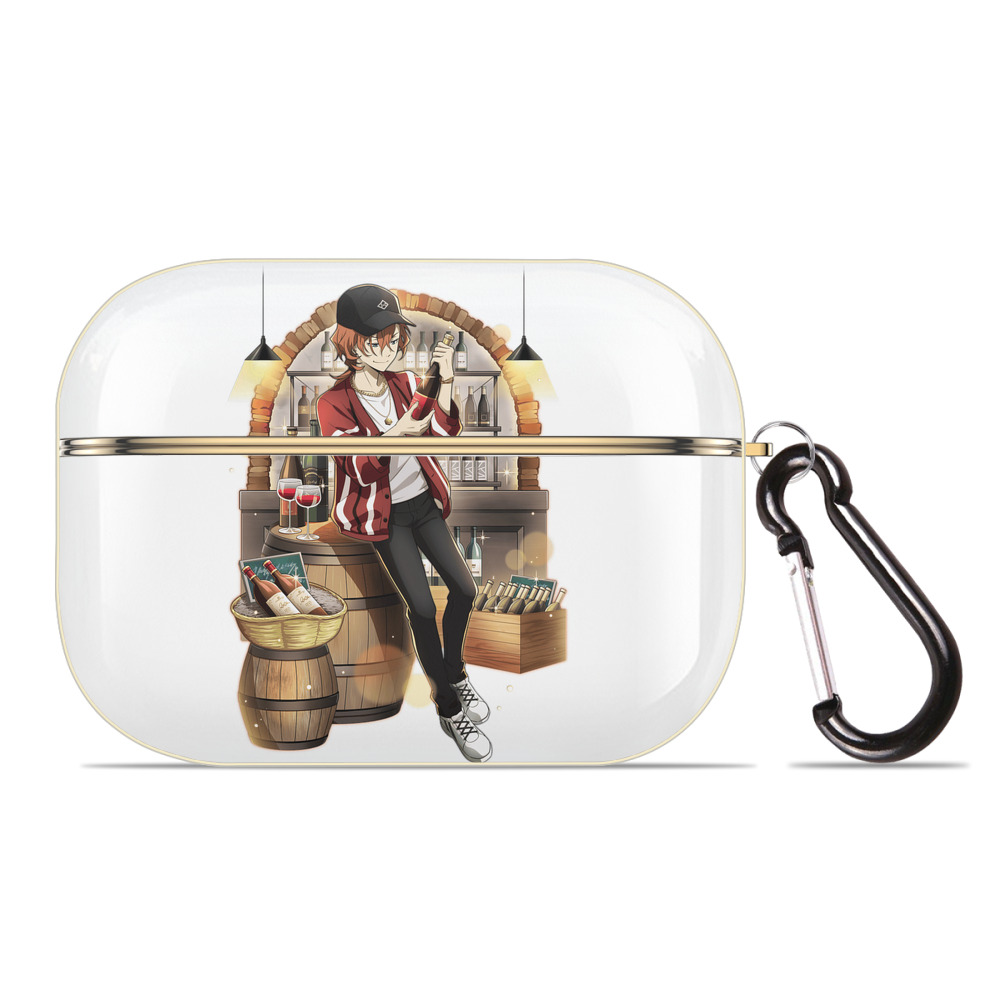 （画像用） 文豪ストレイドッグス Bungo Stray Dogs 【AirPods Pro用】ハードシェル保護ケース｜耐衝撃・防指紋・カラビナ付き商品仕様