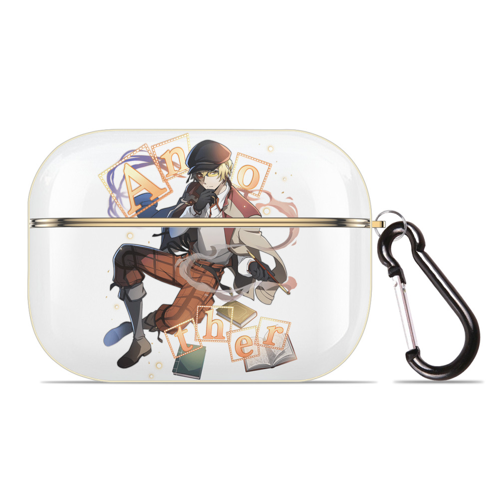 （画像用） 文豪ストレイドッグス Bungo Stray Dogs 【AirPods Pro用】ハードシェル保護ケース｜耐衝撃・防指紋・カラビナ付き商品仕様
