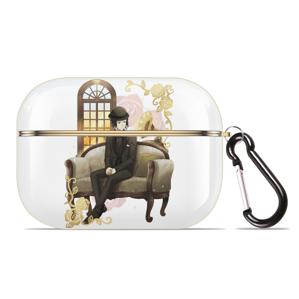 （画像用） 文豪ストレイドッグス Bungo Stray Dogs 【AirPods Pro用】ハードシェル保護ケース｜耐衝撃・防指紋・カラビナ付き商品仕様