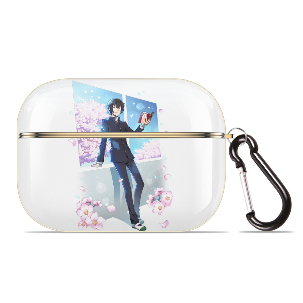 （画像用） 文豪ストレイドッグス Bungo Stray Dogs 【AirPods Pro用】ハードシェル保護ケース｜耐衝撃・防指紋・カラビナ付き商品仕様