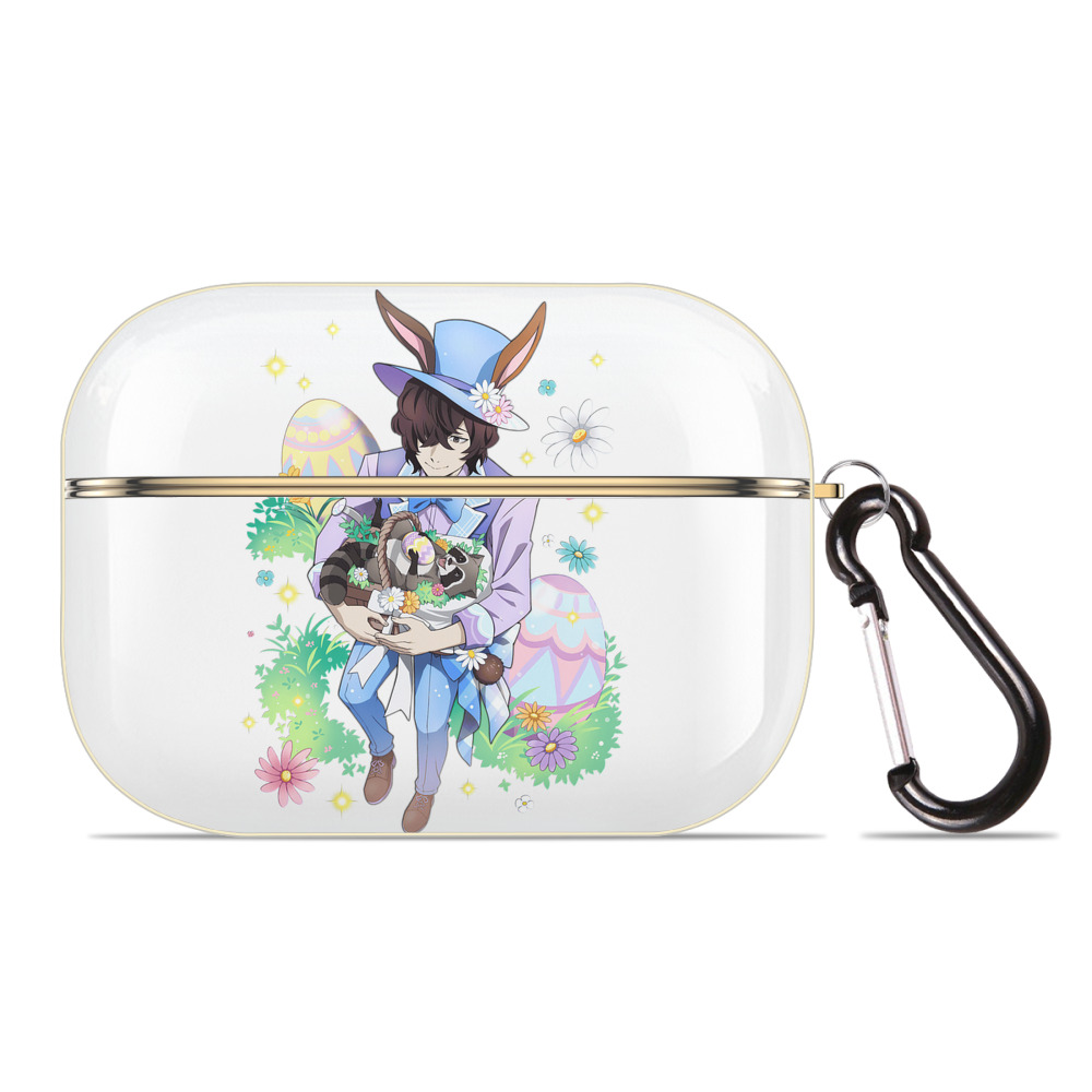 （画像用） 文豪ストレイドッグス Bungo Stray Dogs 【AirPods Pro用】ハードシェル保護ケース｜耐衝撃・防指紋・カラビナ付き商品仕様