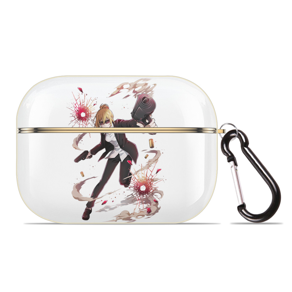 （画像用） 文豪ストレイドッグス Bungo Stray Dogs 【AirPods Pro用】ハードシェル保護ケース｜耐衝撃・防指紋・カラビナ付き商品仕様