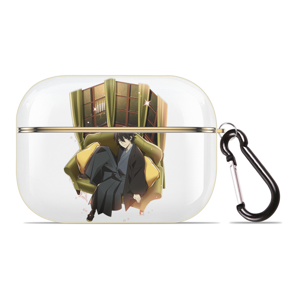 （画像用） 文豪ストレイドッグス Bungo Stray Dogs 【AirPods Pro用】ハードシェル保護ケース｜耐衝撃・防指紋・カラビナ付き商品仕様
