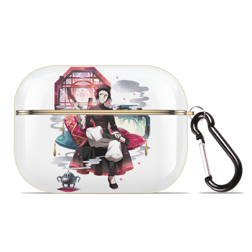 （画像用） 文豪ストレイドッグス Bungo Stray Dogs 【AirPods Pro用】ハードシェル保護ケース｜耐衝撃・防指紋・カラビナ付き商品仕様