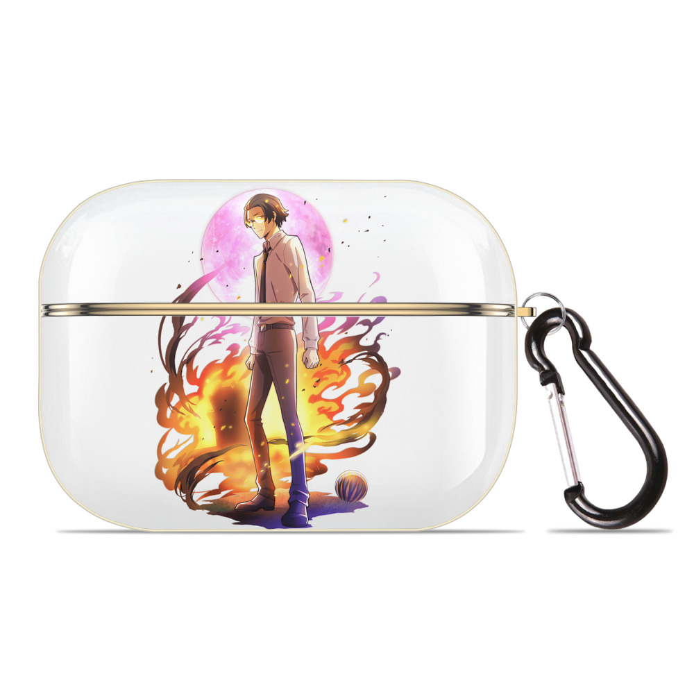 （画像用） 文豪ストレイドッグス Bungo Stray Dogs 【AirPods Pro用】ハードシェル保護ケース｜耐衝撃・防指紋・カラビナ付き商品仕様
