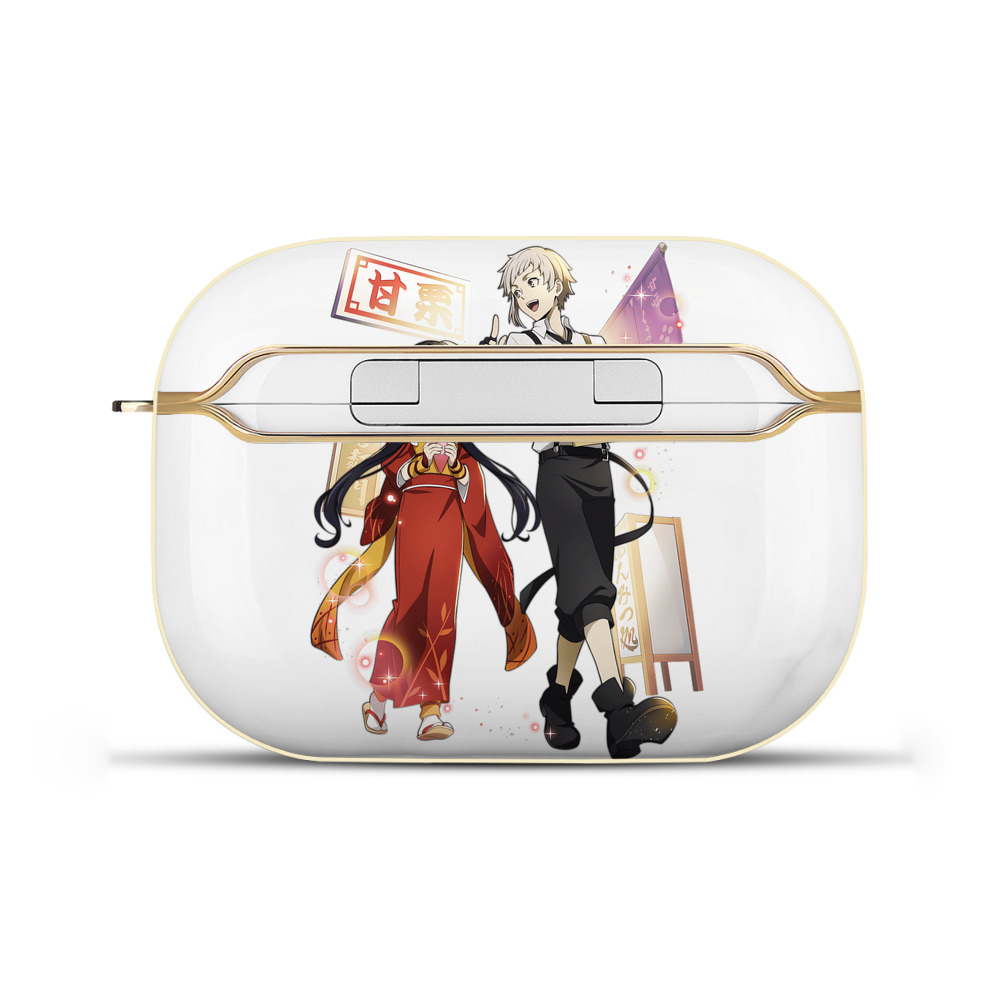（画像用） 文豪ストレイドッグス Bungo Stray Dogs 【AirPods Pro用】ハードシェル保護ケース｜耐衝撃・防指紋・カラビナ付き商品仕様