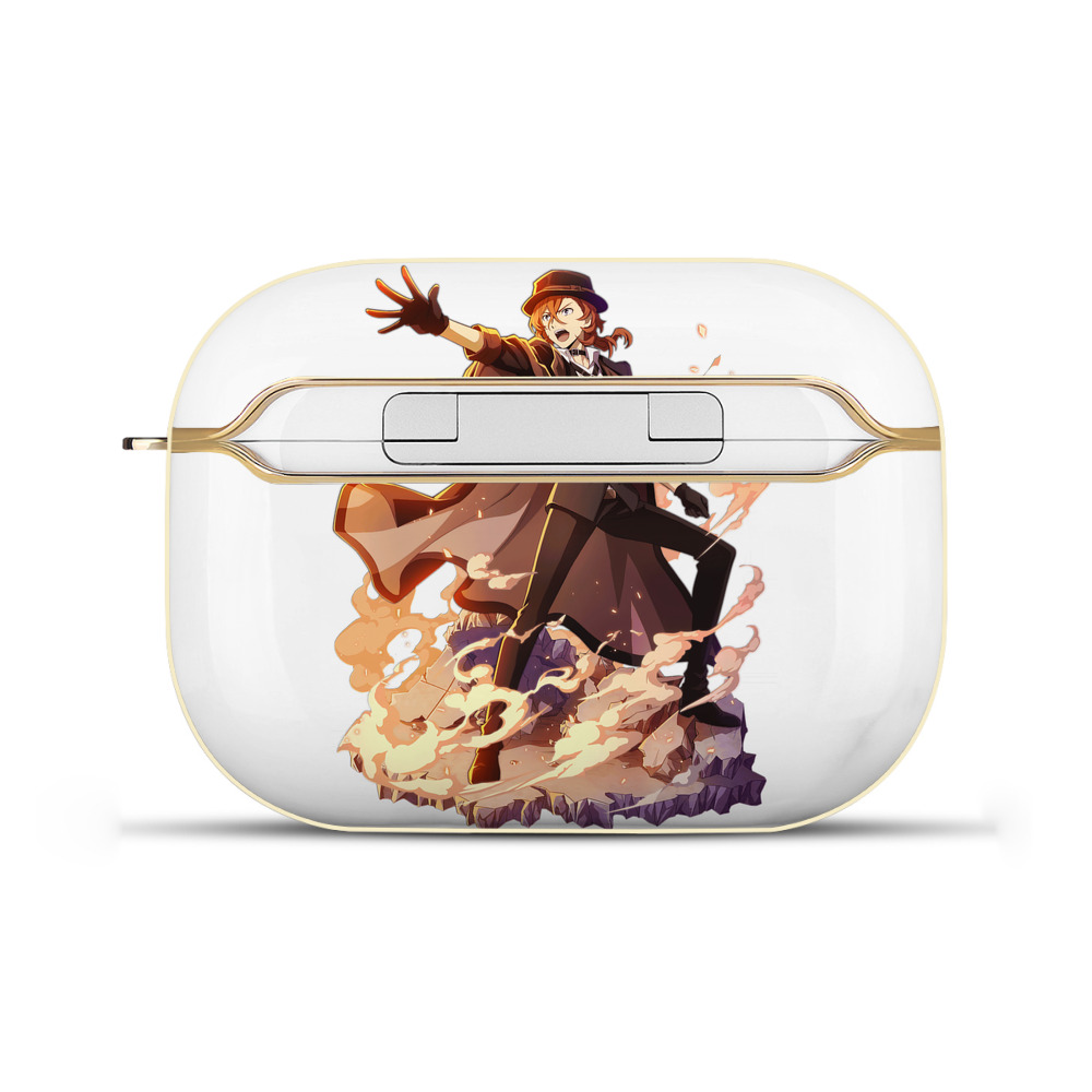 （画像用） 文豪ストレイドッグス Bungo Stray Dogs 【AirPods Pro用】ハードシェル保護ケース｜耐衝撃・防指紋・カラビナ付き商品仕様