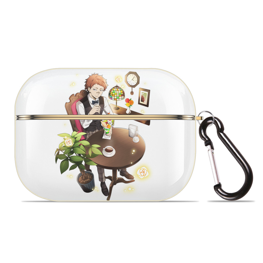 （画像用） 文豪ストレイドッグス Bungo Stray Dogs 【AirPods Pro用】ハードシェル保護ケース｜耐衝撃・防指紋・カラビナ付き商品仕様