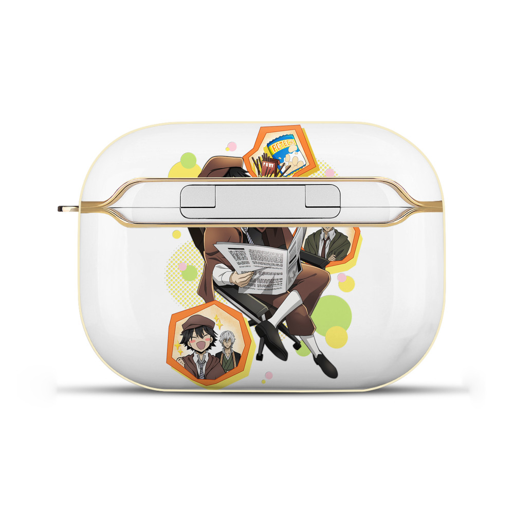 （画像用） 文豪ストレイドッグス Bungo Stray Dogs 【AirPods Pro用】ハードシェル保護ケース｜耐衝撃・防指紋・カラビナ付き商品仕様