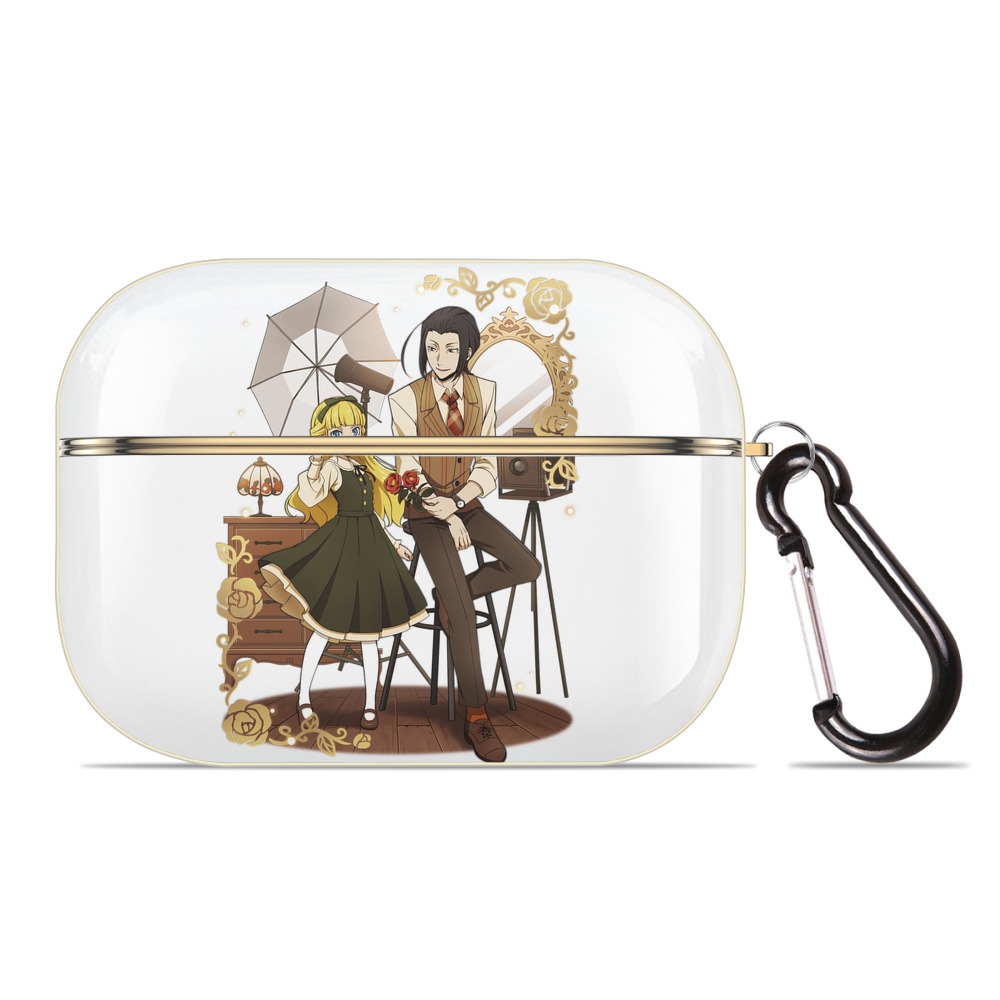 （画像用） 文豪ストレイドッグス Bungo Stray Dogs 【AirPods Pro用】ハードシェル保護ケース｜耐衝撃・防指紋・カラビナ付き商品仕様