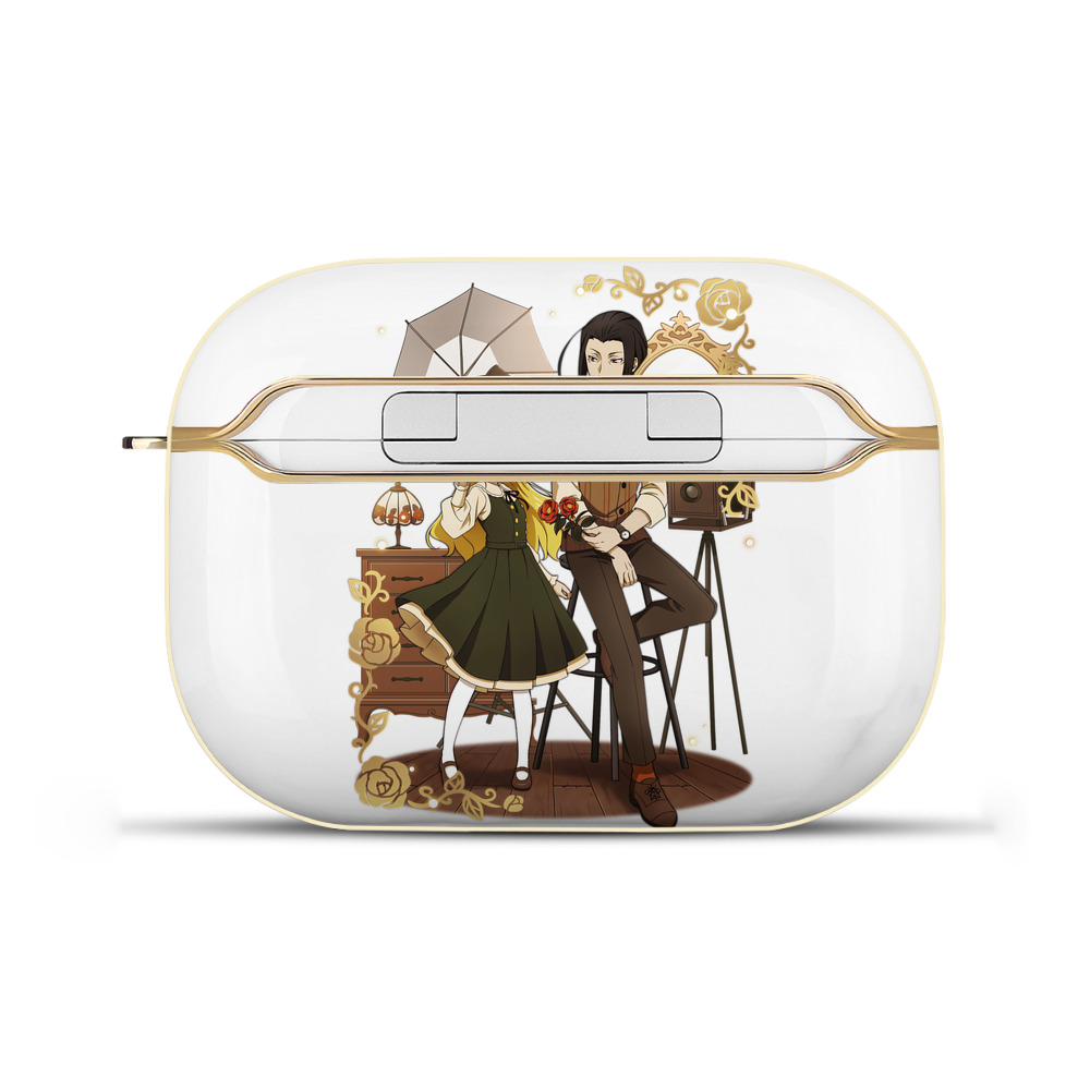 （画像用） 文豪ストレイドッグス Bungo Stray Dogs 【AirPods Pro用】ハードシェル保護ケース｜耐衝撃・防指紋・カラビナ付き商品仕様