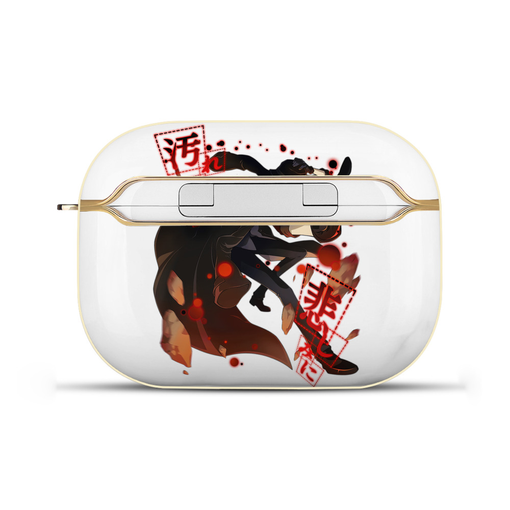 （画像用） 文豪ストレイドッグス Bungo Stray Dogs 【AirPods Pro用】ハードシェル保護ケース｜耐衝撃・防指紋・カラビナ付き商品仕様