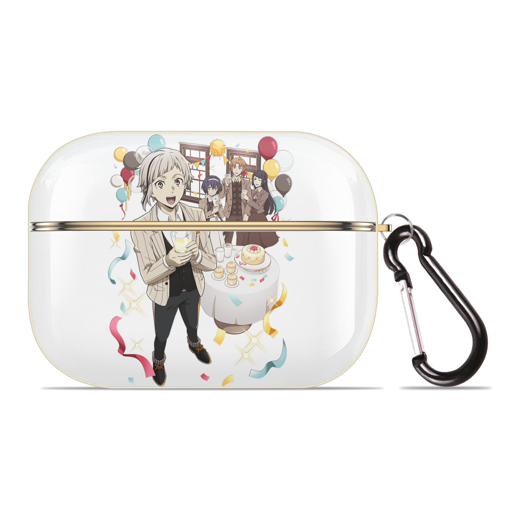 （画像用） 文豪ストレイドッグス Bungo Stray Dogs 【AirPods Pro用】ハードシェル保護ケース｜耐衝撃・防指紋・カラビナ付き商品仕様