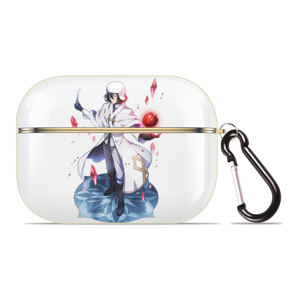 （画像用） 文豪ストレイドッグス Bungo Stray Dogs 【AirPods Pro用】ハードシェル保護ケース｜耐衝撃・防指紋・カラビナ付き商品仕様