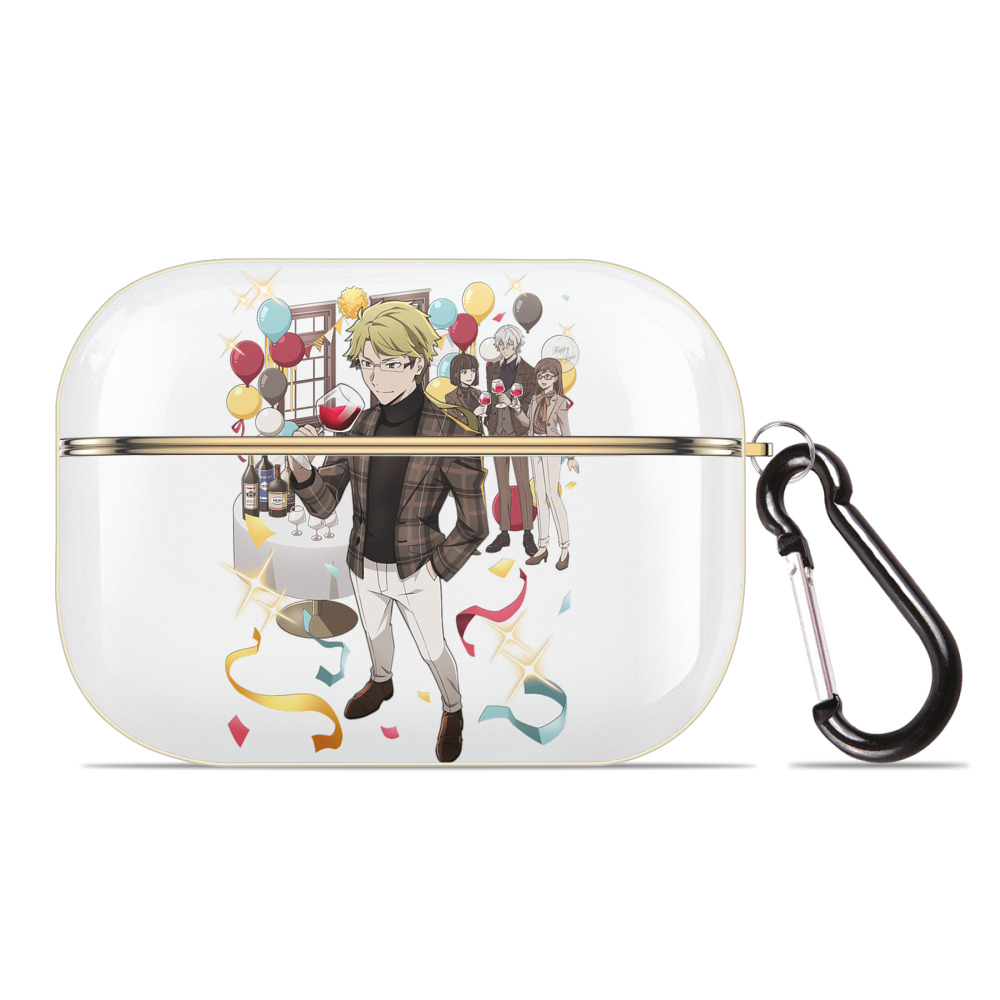 （画像用） 文豪ストレイドッグス Bungo Stray Dogs 【AirPods Pro用】ハードシェル保護ケース｜耐衝撃・防指紋・カラビナ付き商品仕様