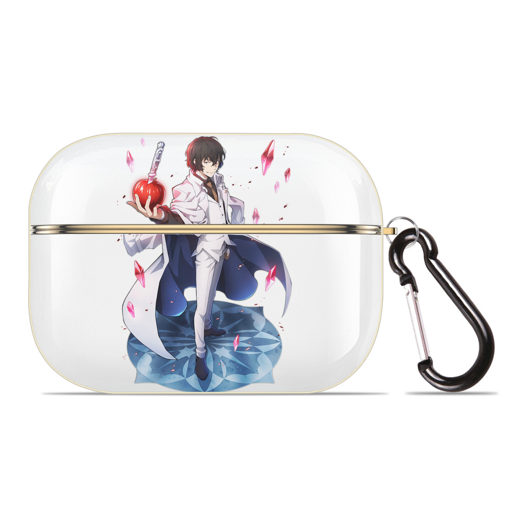 （画像用） 文豪ストレイドッグス Bungo Stray Dogs 【AirPods Pro用】ハードシェル保護ケース｜耐衝撃・防指紋・カラビナ付き商品仕様