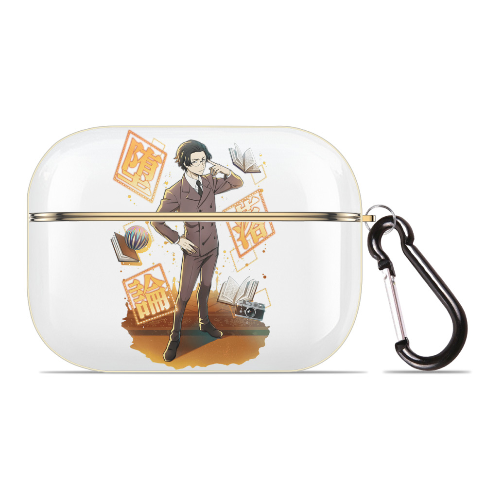 （画像用） 文豪ストレイドッグス Bungo Stray Dogs 【AirPods Pro用】ハードシェル保護ケース｜耐衝撃・防指紋・カラビナ付き商品仕様