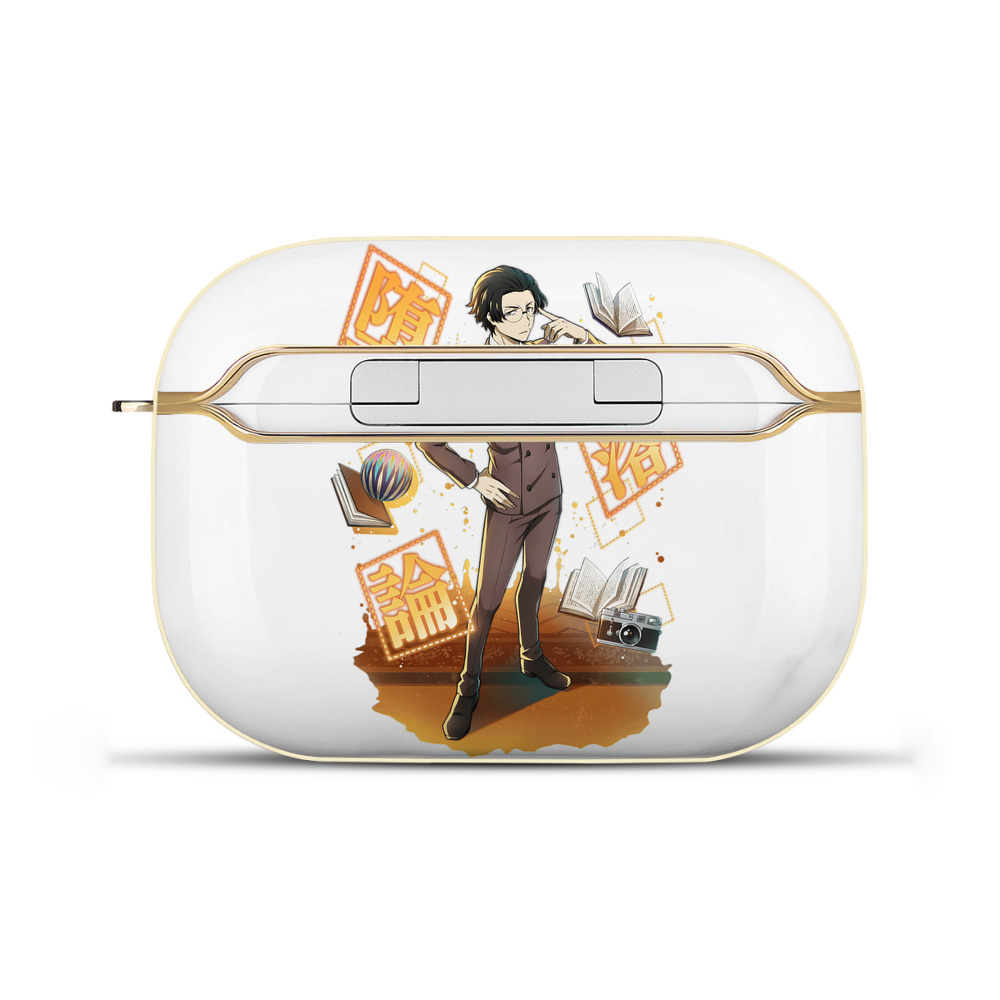 文豪ストレイドッグス Bungo Stray Dogs 【AirPods Pro用】ハードシェル保護ケース｜耐衝撃・防指紋・カラビナ付き商品仕様
