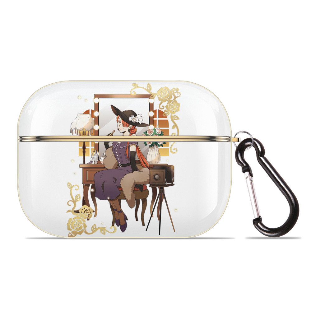 （画像用） 文豪ストレイドッグス Bungo Stray Dogs 【AirPods Pro用】ハードシェル保護ケース｜耐衝撃・防指紋・カラビナ付き商品仕様
