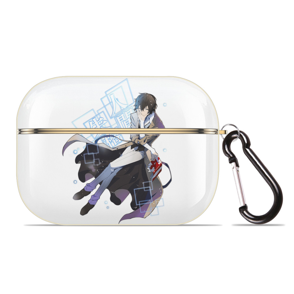 （画像用） 文豪ストレイドッグス Bungo Stray Dogs 【AirPods Pro用】ハードシェル保護ケース｜耐衝撃・防指紋・カラビナ付き商品仕様