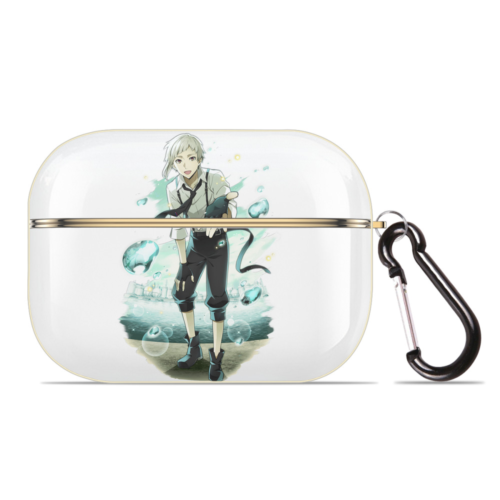 （画像用） 文豪ストレイドッグス Bungo Stray Dogs 【AirPods Pro用】ハードシェル保護ケース｜耐衝撃・防指紋・カラビナ付き商品仕様