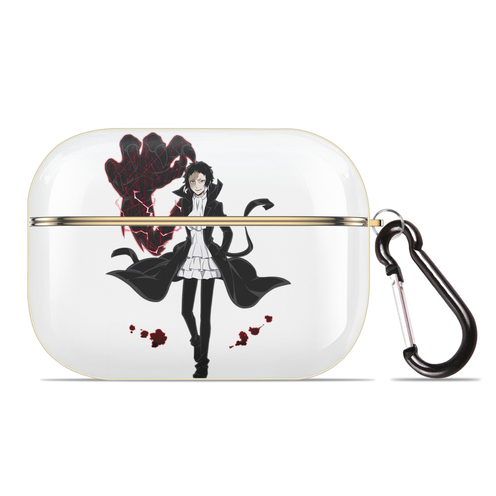 （画像用） 文豪ストレイドッグス Bungo Stray Dogs 【AirPods Pro用】ハードシェル保護ケース｜耐衝撃・防指紋・カラビナ付き商品仕様