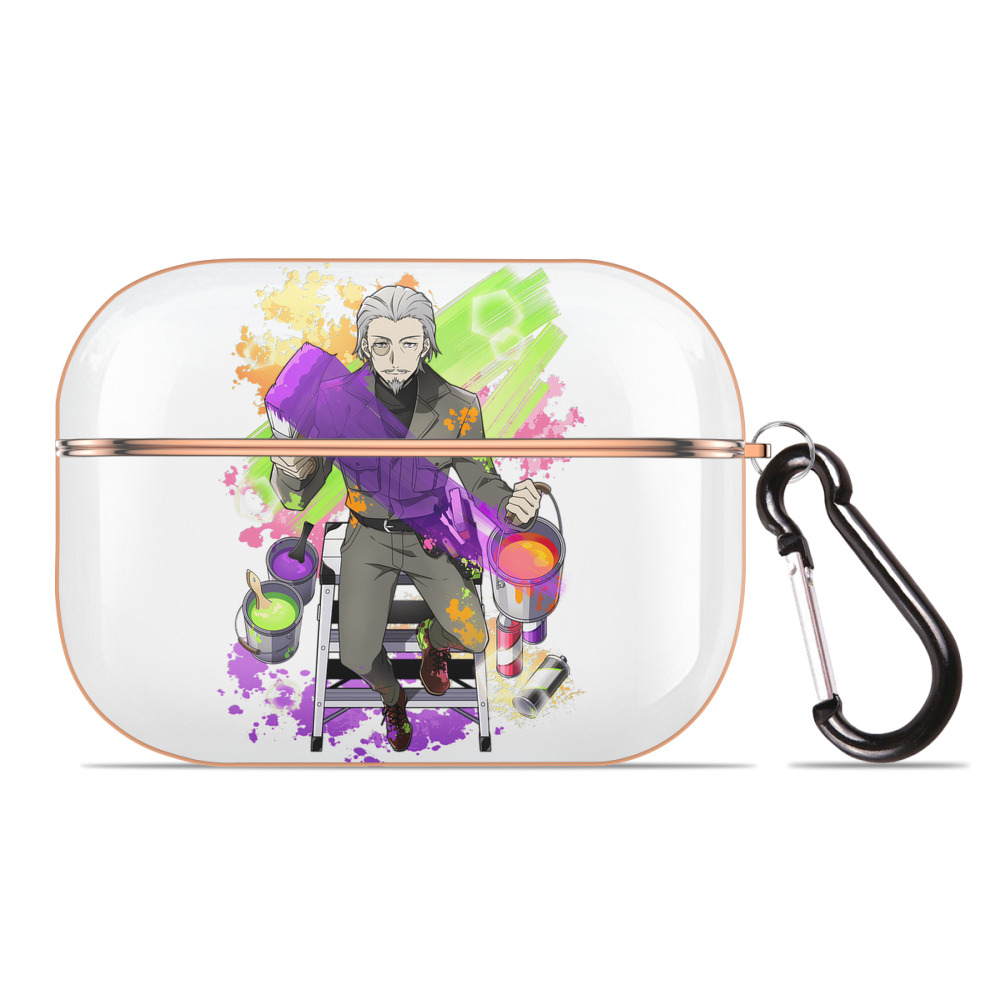 （画像用） 文豪ストレイドッグス Bungo Stray Dogs 【AirPods Pro用】ハードシェル保護ケース｜耐衝撃・防指紋・カラビナ付き商品仕様