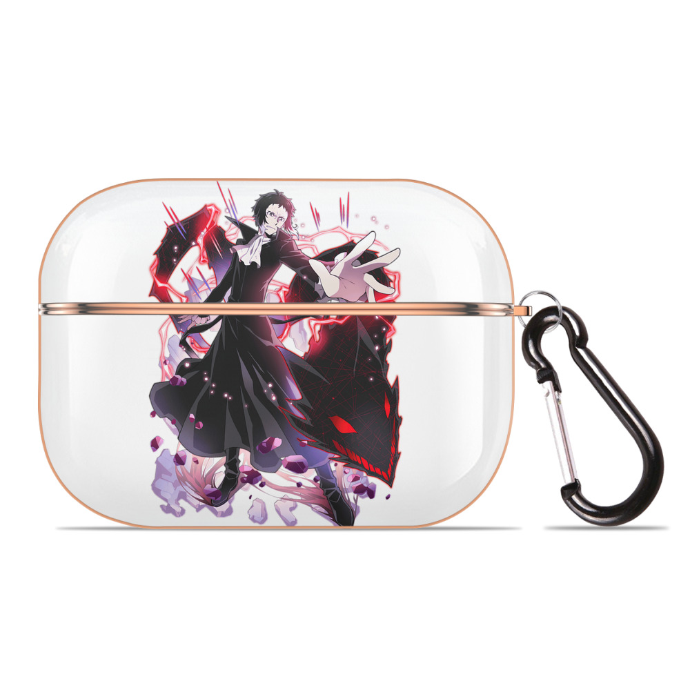 （画像用） 文豪ストレイドッグス Bungo Stray Dogs 【AirPods Pro用】ハードシェル保護ケース｜耐衝撃・防指紋・カラビナ付き商品仕様