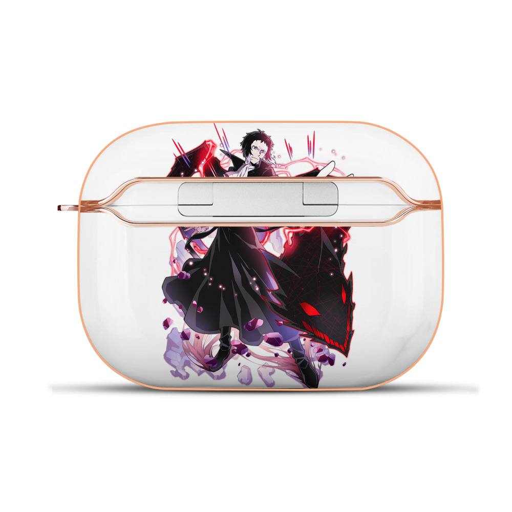 （画像用） 文豪ストレイドッグス Bungo Stray Dogs 【AirPods Pro用】ハードシェル保護ケース｜耐衝撃・防指紋・カラビナ付き商品仕様