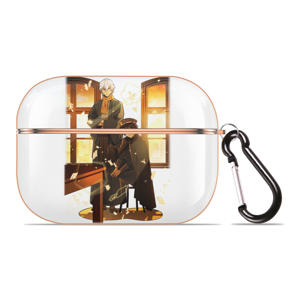 （画像用） 文豪ストレイドッグス Bungo Stray Dogs 【AirPods Pro用】ハードシェル保護ケース｜耐衝撃・防指紋・カラビナ付き商品仕様