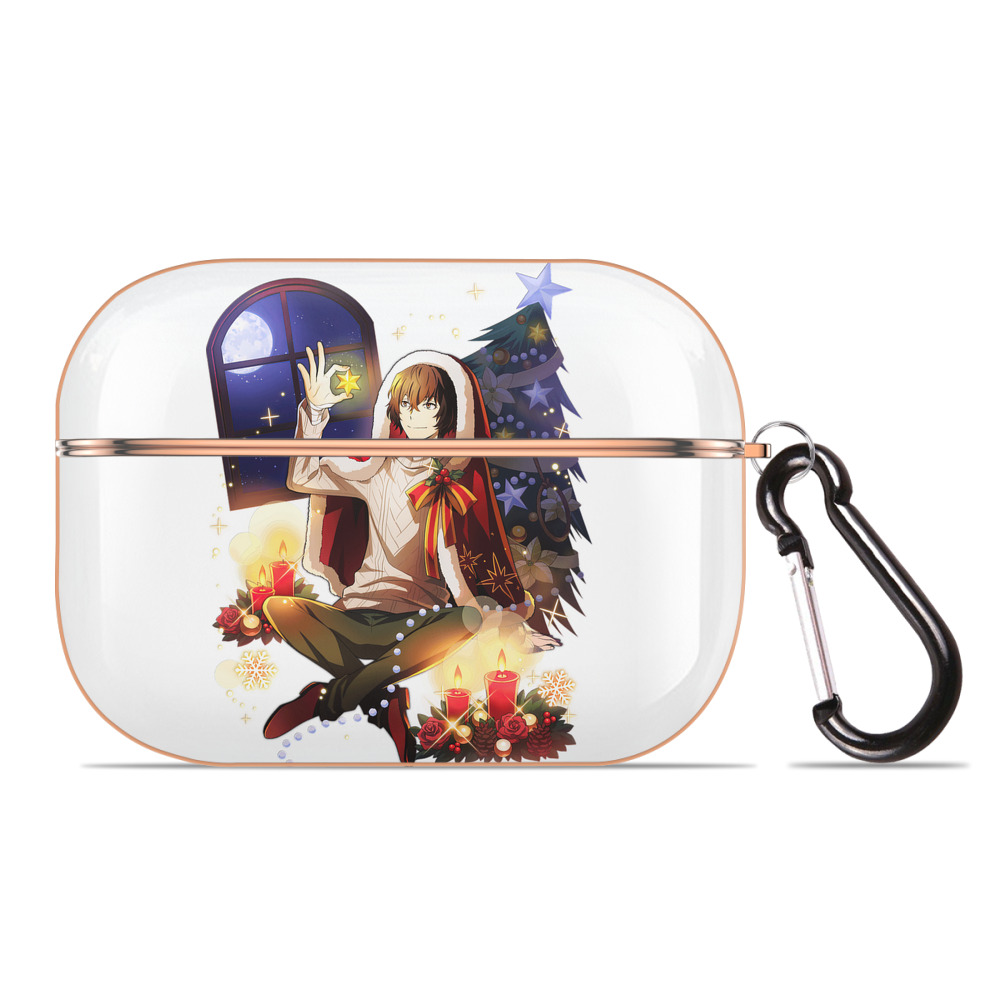 （画像用） 文豪ストレイドッグス Bungo Stray Dogs 【AirPods Pro用】ハードシェル保護ケース｜耐衝撃・防指紋・カラビナ付き商品仕様
