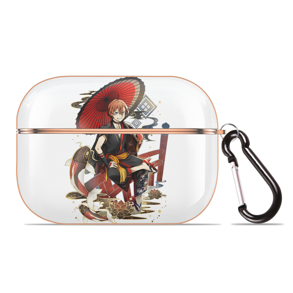 （画像用） 文豪ストレイドッグス Bungo Stray Dogs 【AirPods Pro用】ハードシェル保護ケース｜耐衝撃・防指紋・カラビナ付き商品仕様