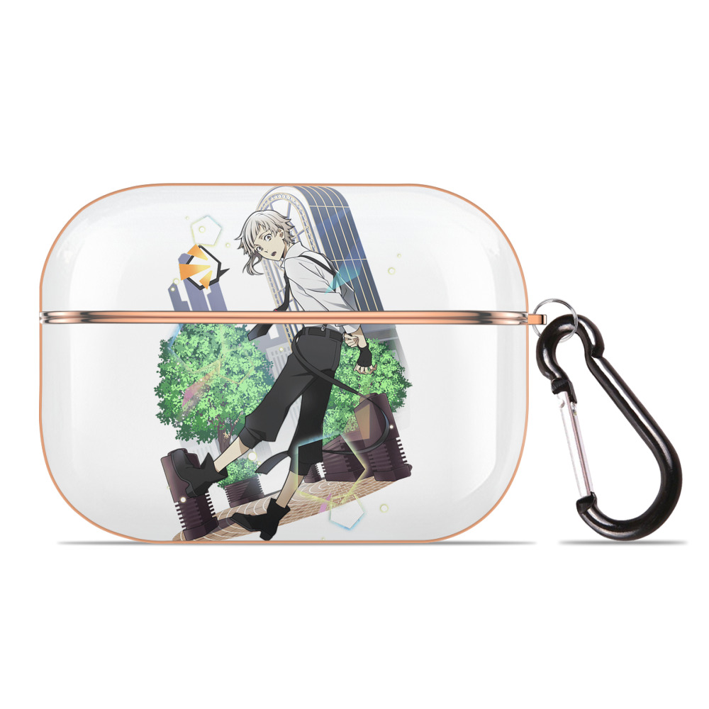 （画像用） 文豪ストレイドッグス Bungo Stray Dogs 【AirPods Pro用】ハードシェル保護ケース｜耐衝撃・防指紋・カラビナ付き商品仕様